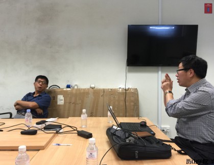 金德禄教授一行赴新加坡南洋理工大学进行交流访问